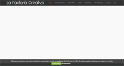 Desktop Screenshot of lafactoriacreativa.com